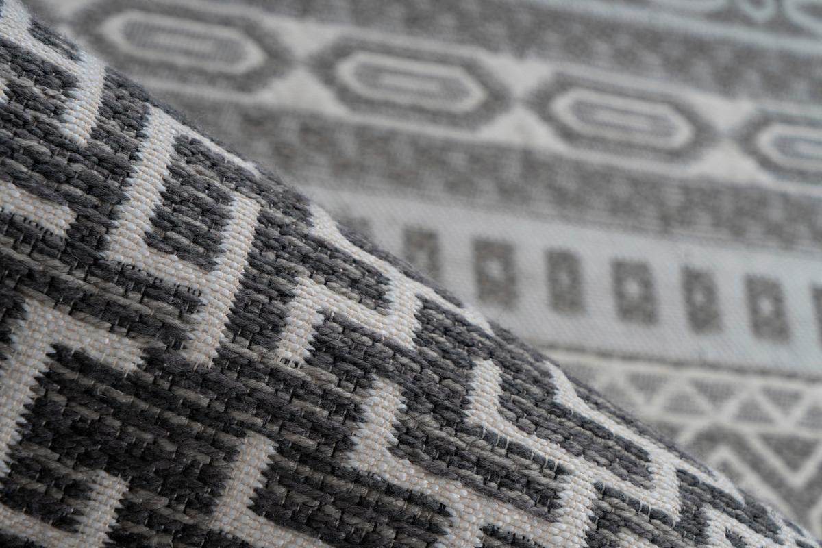 Webteppich Creme/Taupe Yoga 200/290 cm - Taupe/Creme, Trend, Textil (200/290cm) - Kayoom