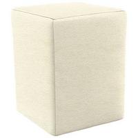 Hocker Looks Xx - Silberfarben/Creme, Design, Textil (38/47/38cm) - LOOKS by W.Joop