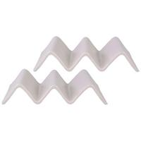 Servierschalenset Steinzeug, Street BxH: 22x11 cm, 2--teilig. - Creme, Basics, Keramik (22/10,5cm) - Creatable