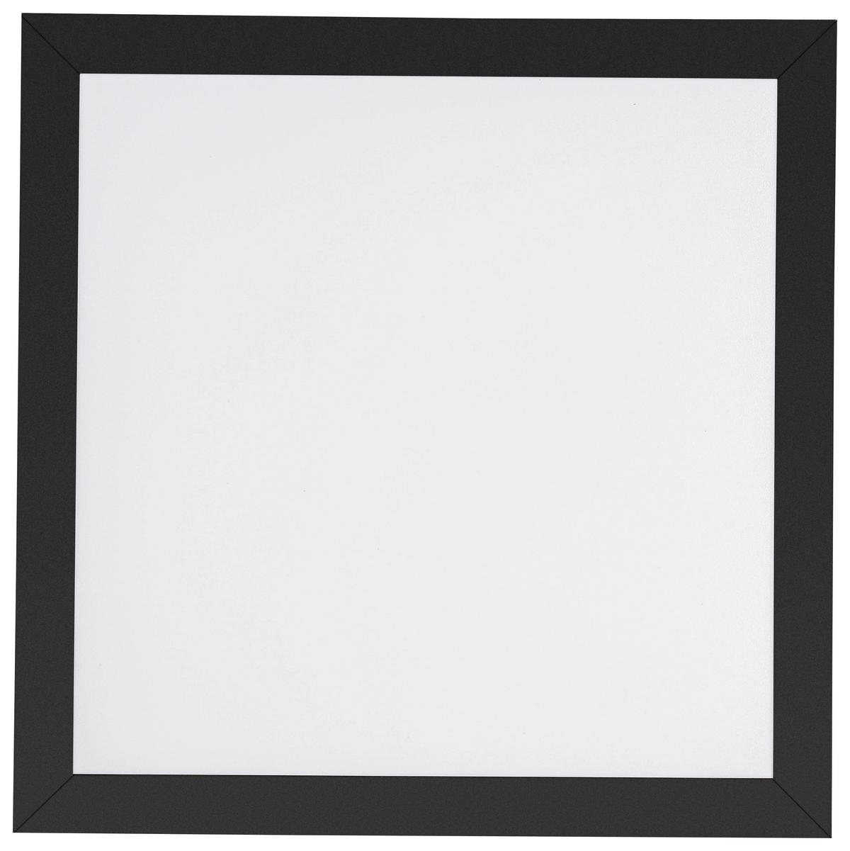 STROPNÍ LED SVÍTIDLO JUO - bílá/černá, Moderní, kov/plast (30/30/5,5cm) - Mömax