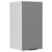 Küchenoberschrank Fasola - Anthrazit/Weiß, Trend, Holzwerkstoff/Kunststoff (30/60/31cm) - MID.YOU