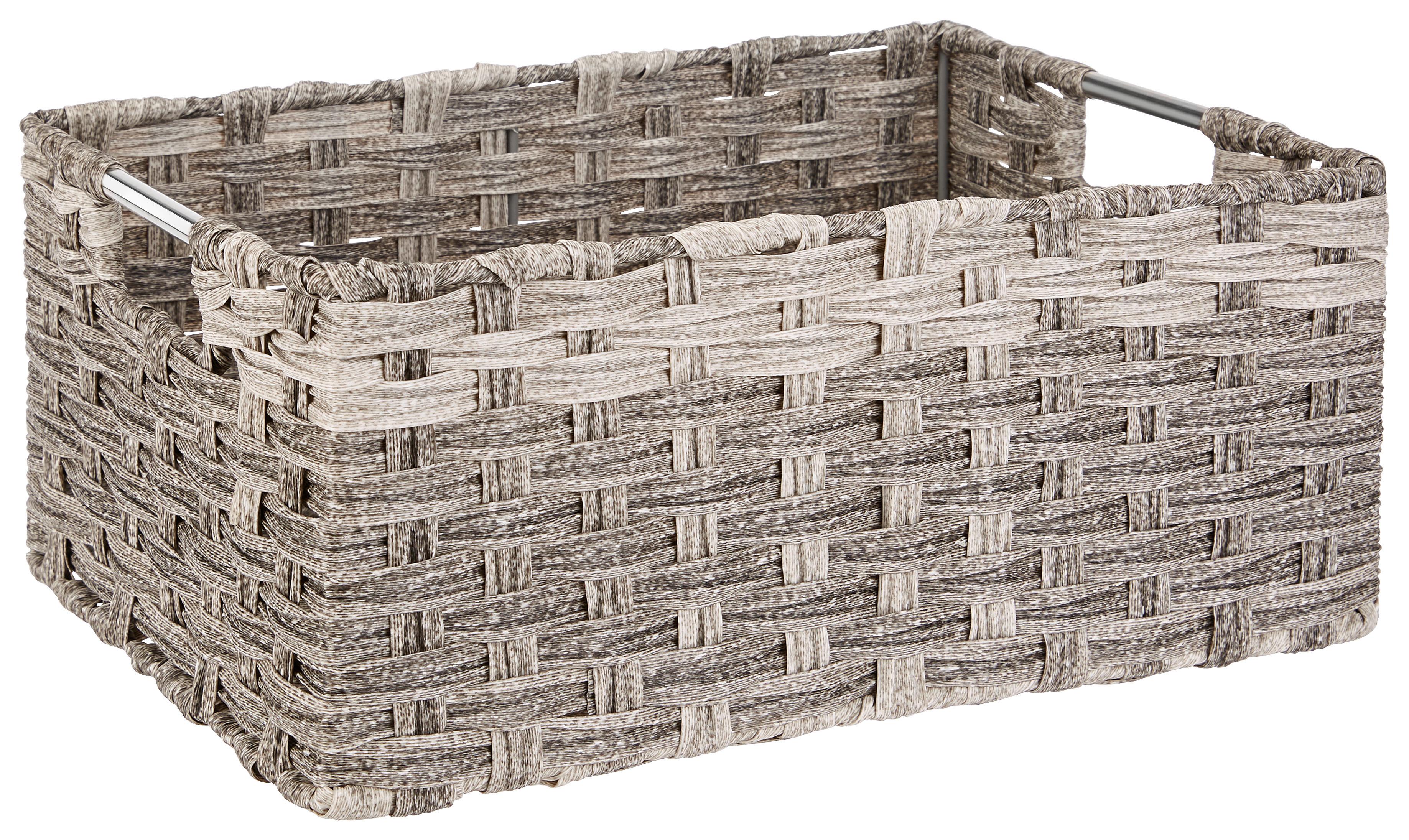 Regalkorb Jandra 36x26 Cm Metall/kunststoff Handgemacht