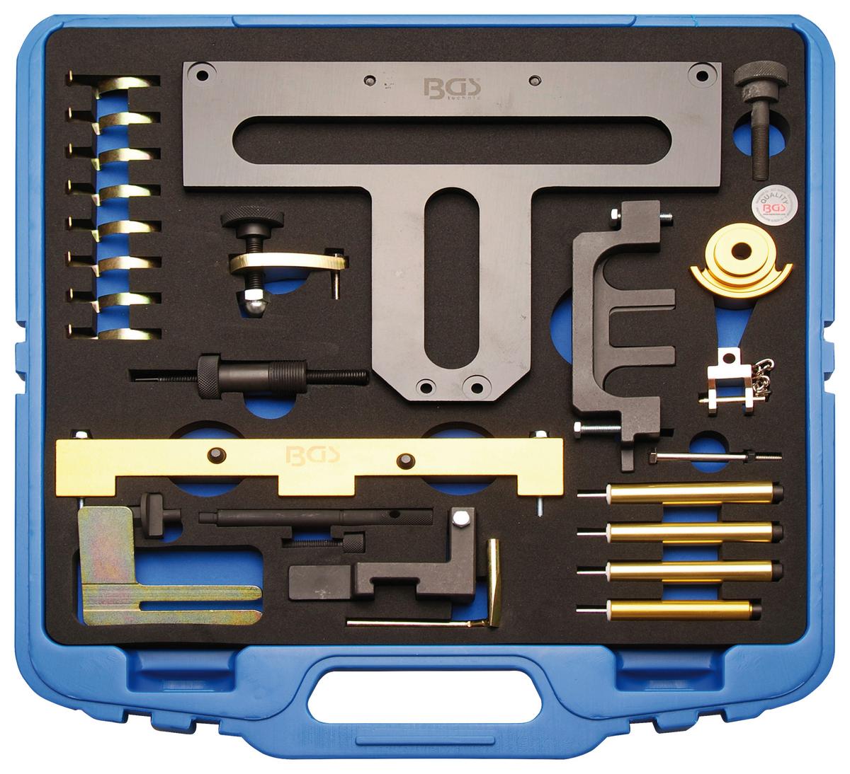 Motor-einstellwerkzeug-satz 62617 - Blau/Schwarz, Basics (45/50/8cm)