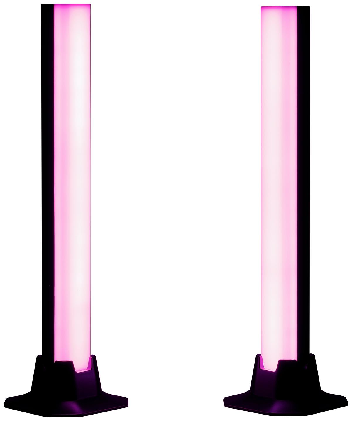 STOLNÍ LED LAMPA RIZI - černá, Moderní, plast (9/3/32cm) - Mömax