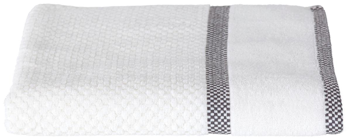 Törölköző Rocky 70/140cm - fehér, Romantik / Landhaus, textil (70/140cm) - James Wood