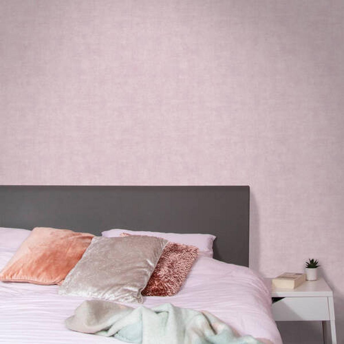 Vliestapete 5673495 - Pink, Basics, Papier/Kunststoff (52/1000cm)