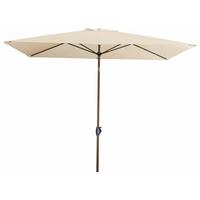 Sonnenschirm B/h/t: 250x257x200 Cm Naturfarben - Alufarben/Naturfarben, MODERN, Textil/Metall (250/257/200cm) - Doppler