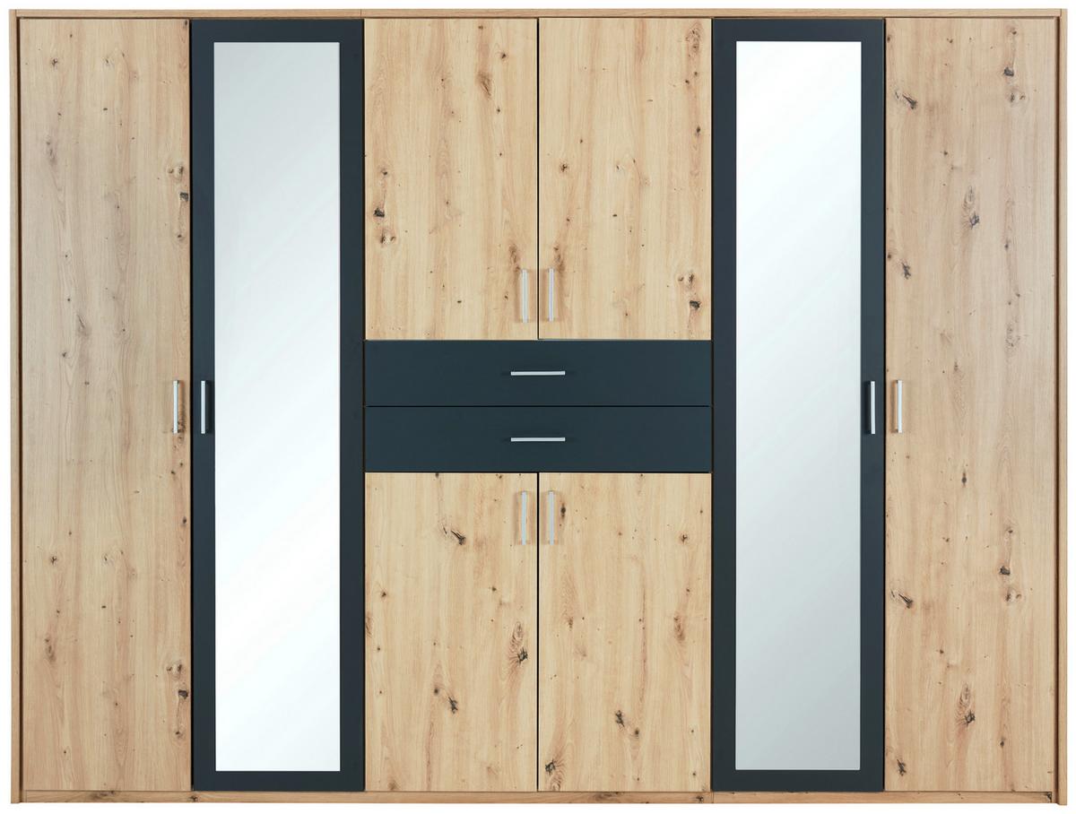 Passepartout-Rahmen Diver Eiche Dekor für B: 273 cm - Eichefarben, MODERN, Holzwerkstoff (273/213/12cm)