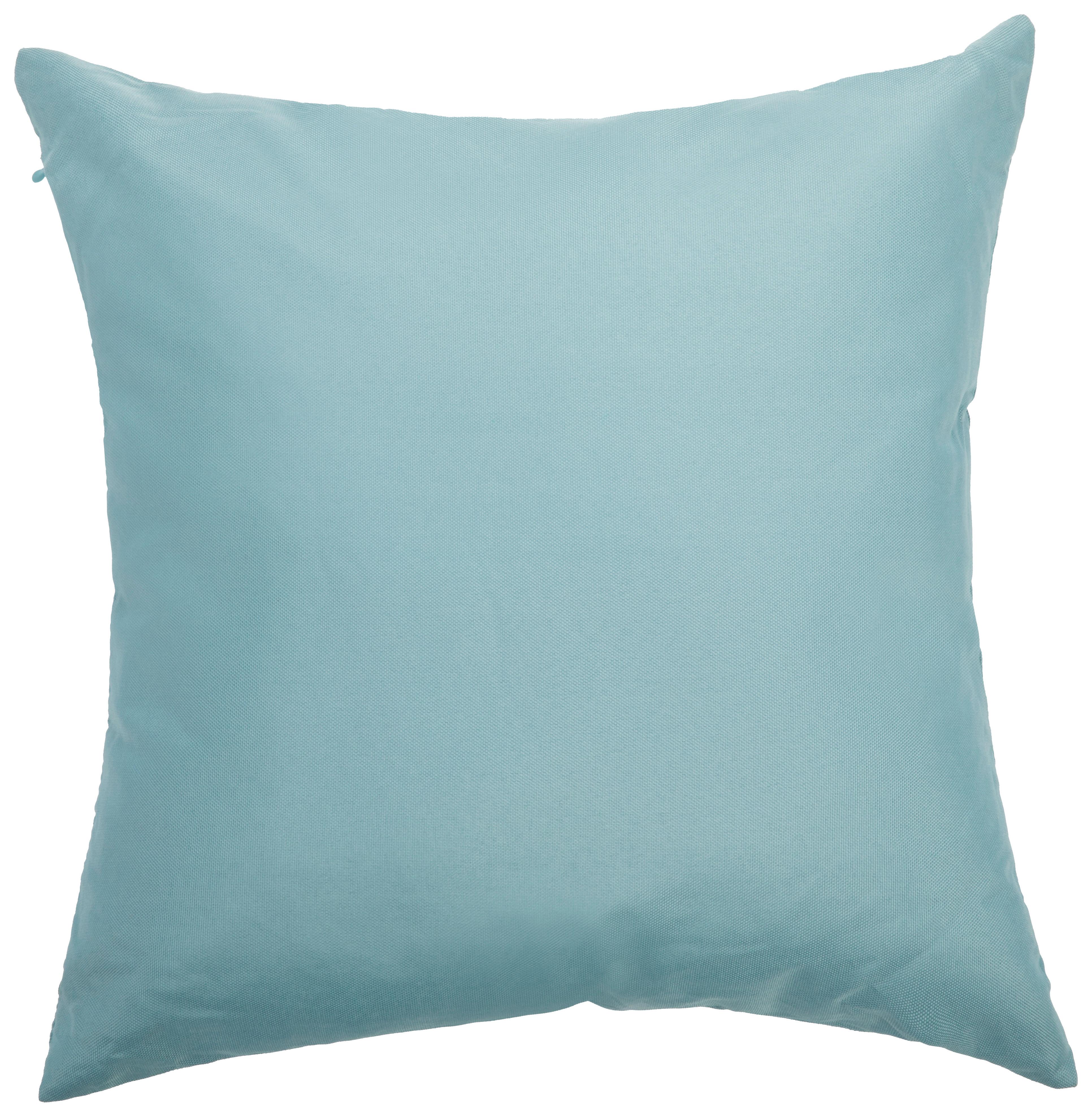Vonkajší Vankúš Doris, 45/45cm, Modrá - modrá, Konvenčný, textil (45/45cm) - Modern Living