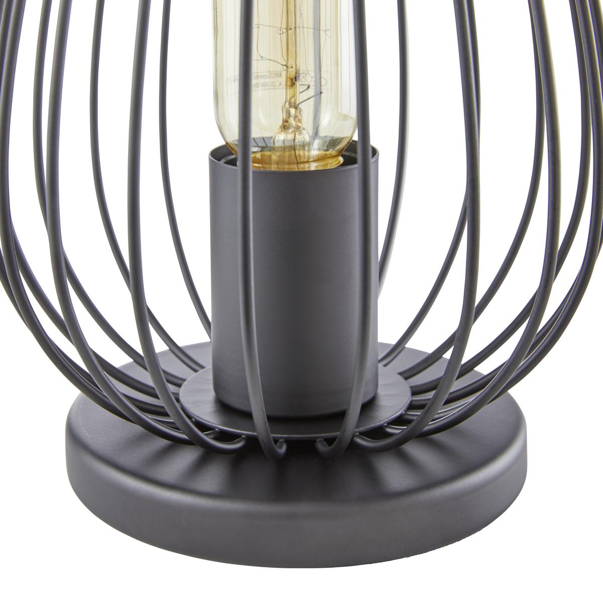 Lampa stolní Dioder 16/23cm, 60 Watt - černá, Lifestyle, kov (16/23cm) - Mömax