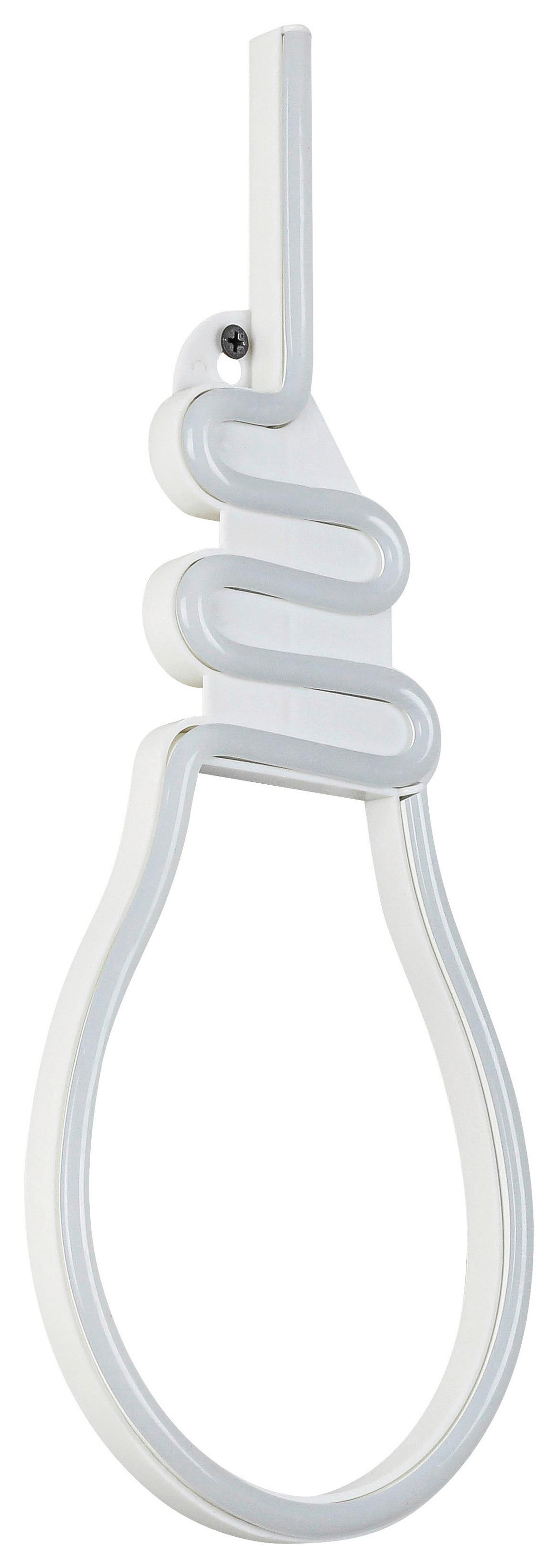 LED-Dekoleuchte Eloise - Weiß, KONVENTIONELL, Kunststoff (35/14,5/1,7cm) - Luca Bessoni