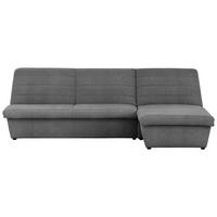 Ecksofa Looks Viii Graubraun - Graubraun/Schwarz, Design, Textil (274/168cm) - LOOKS by W.Joop