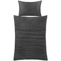 BETTWÄSCHE BOLOGNA - Anthrazit, MODERN, Textil - Luca Bessoni
