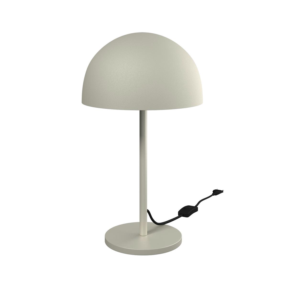 STOLNÍ LAMPA TAILA - šedá/světle šedá, Moderní, kov (28/46/28cm) - Bessagi Home
