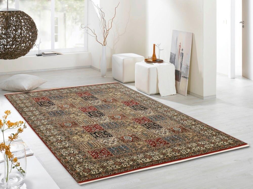 Orientalischer Webteppich Rot/beige Vasuki 200x260 Cm - Beige/Rot, Basics, Textil (200/260cm) - Cazaris