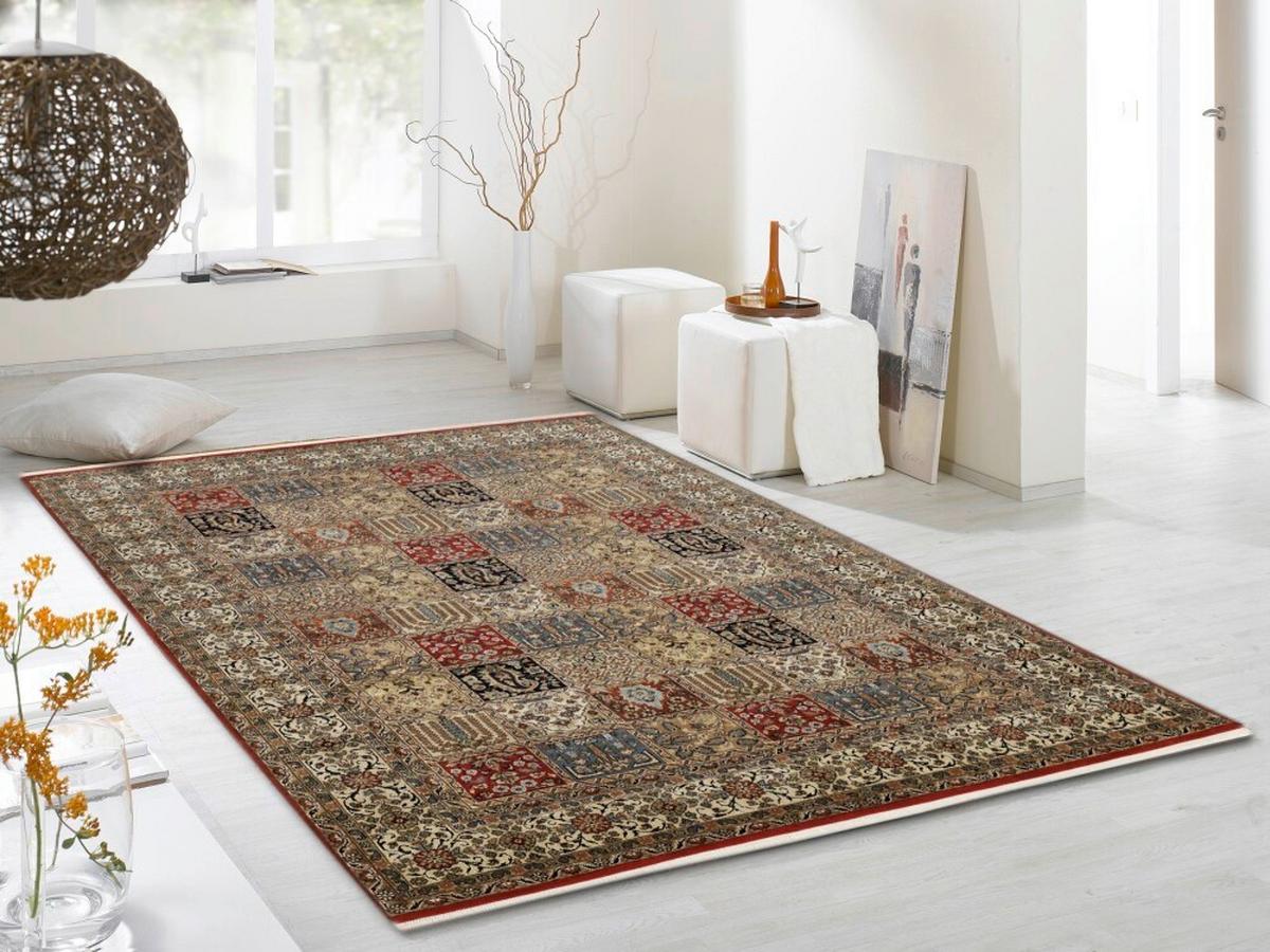 Orientalischer Webteppich Rot/beige Vasuki 200x260 Cm - Beige/Rot, Basics, Textil (200/260cm) - Cazaris