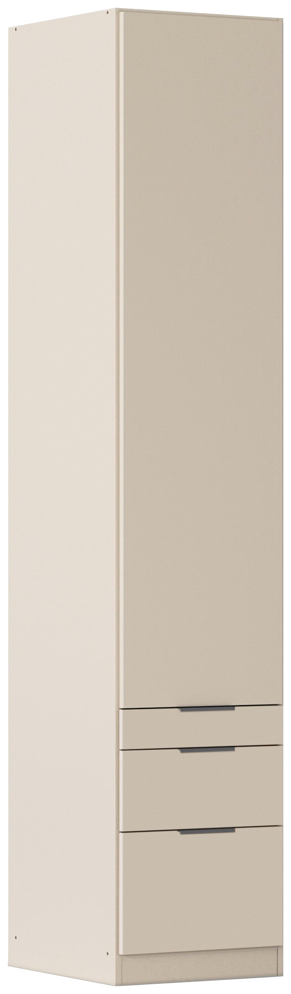 Drehtürenschrank Mit Schublade 47 Cm Alabama, Champagner