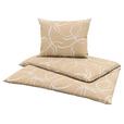 Bettwäsche Stones - Beige, MODERN, Textil - Luca Bessoni