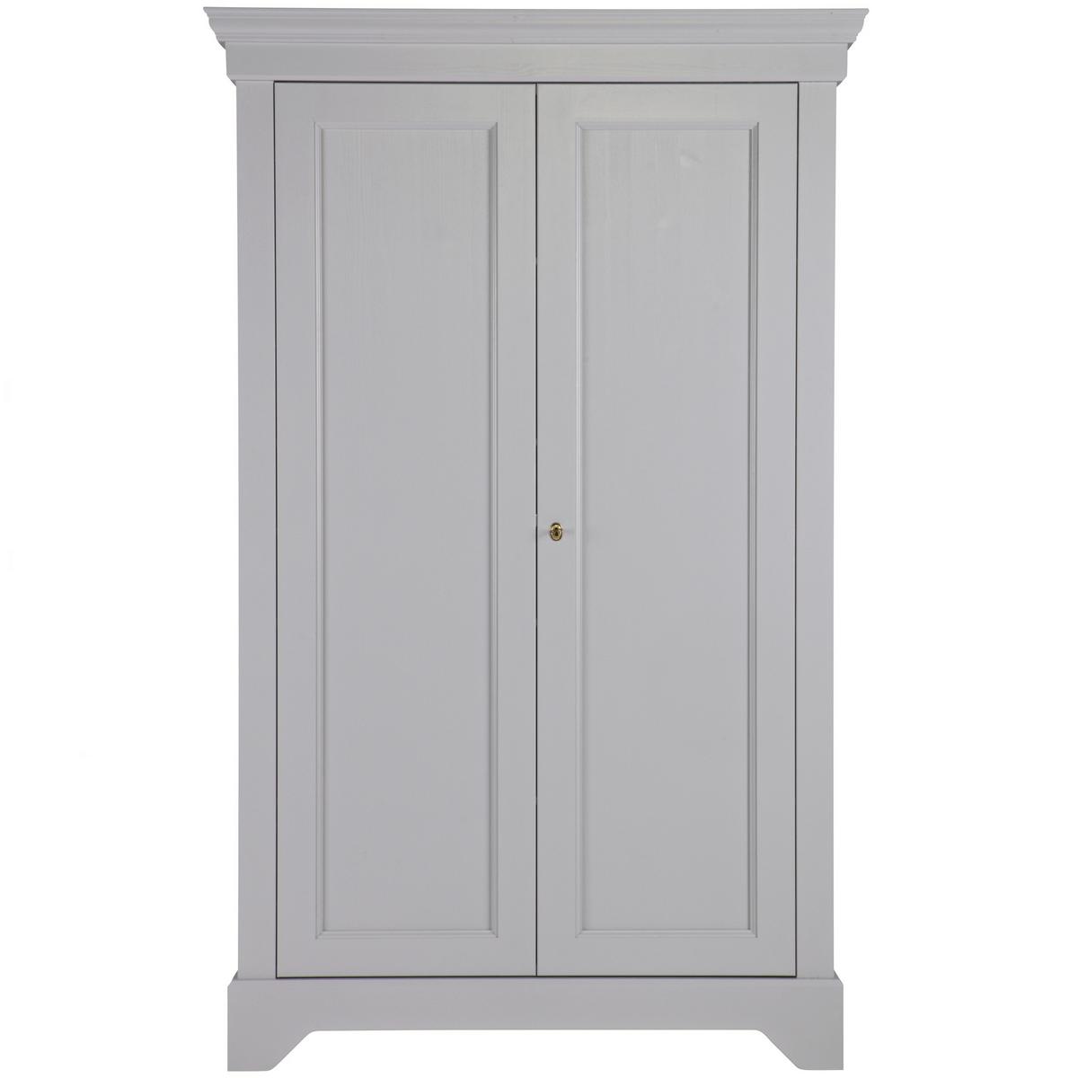 Kommode Isabel Grau B: 118 cm - Grau, Design, Holz (118/191/47cm) - Livetastic