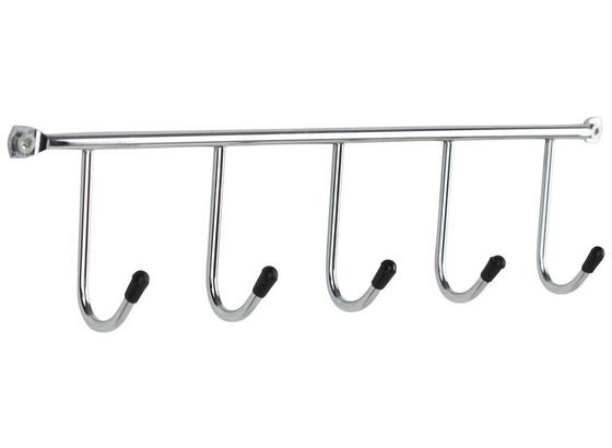 Hakenleiste Organis - Chromfarben, Basics, Metall (34/6/3cm) - Mömax modern living Hakenleiste Organis - Chromfarben, Basics, Metall (34/6/3cm) - Mömax modern living