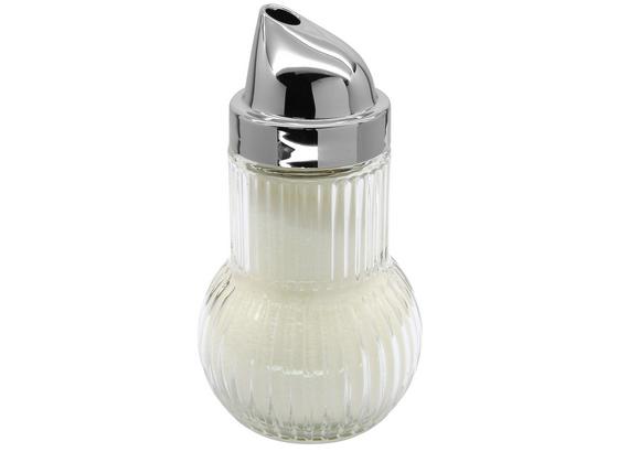 Zuckerstreuer Fackelmann - Klar/Silberfarben, KONVENTIONELL, Glas/Metall (13cm) - Fackelmann Zuckerstreuer Fackelmann - Klar/Silberfarben, KONVENTIONELL, Glas/Metall (13cm) - Fackelmann