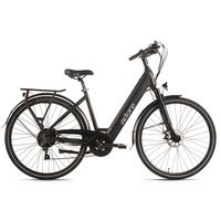E-citybike 28 Zoll Schwarz - Schwarz, MODERN, Metall (180/70/100cm)