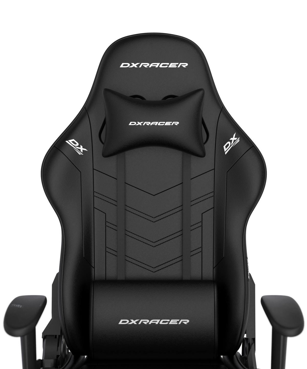 Gamingstuhl Dx Racer Prince L - Schwarz, MODERN, Kunststoff/Textil (67/126/67cm) - Dxracer