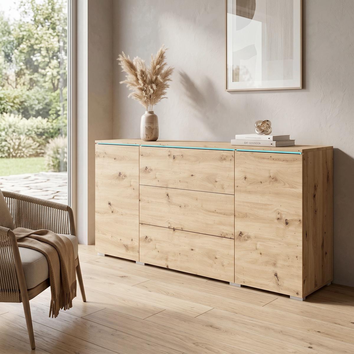 P & B Sideboard Vera 150 Eiche » online kaufen