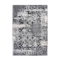 Flachwebteppich Grau Saphira 120x170 cm - Grau, KONVENTIONELL, Textil (120/170cm) - Kayoom