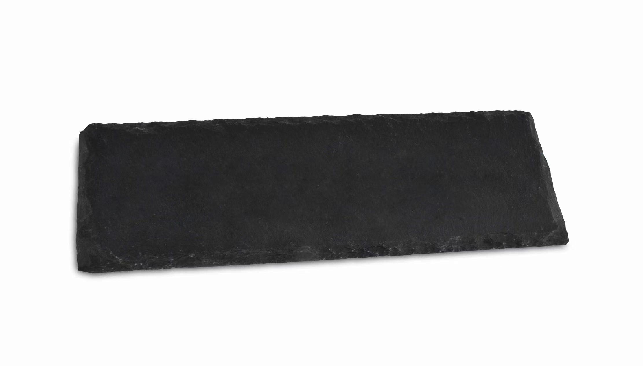 Servierplatte Bailey - Schwarz, Basics, Stein (10/30cm) - James Wood