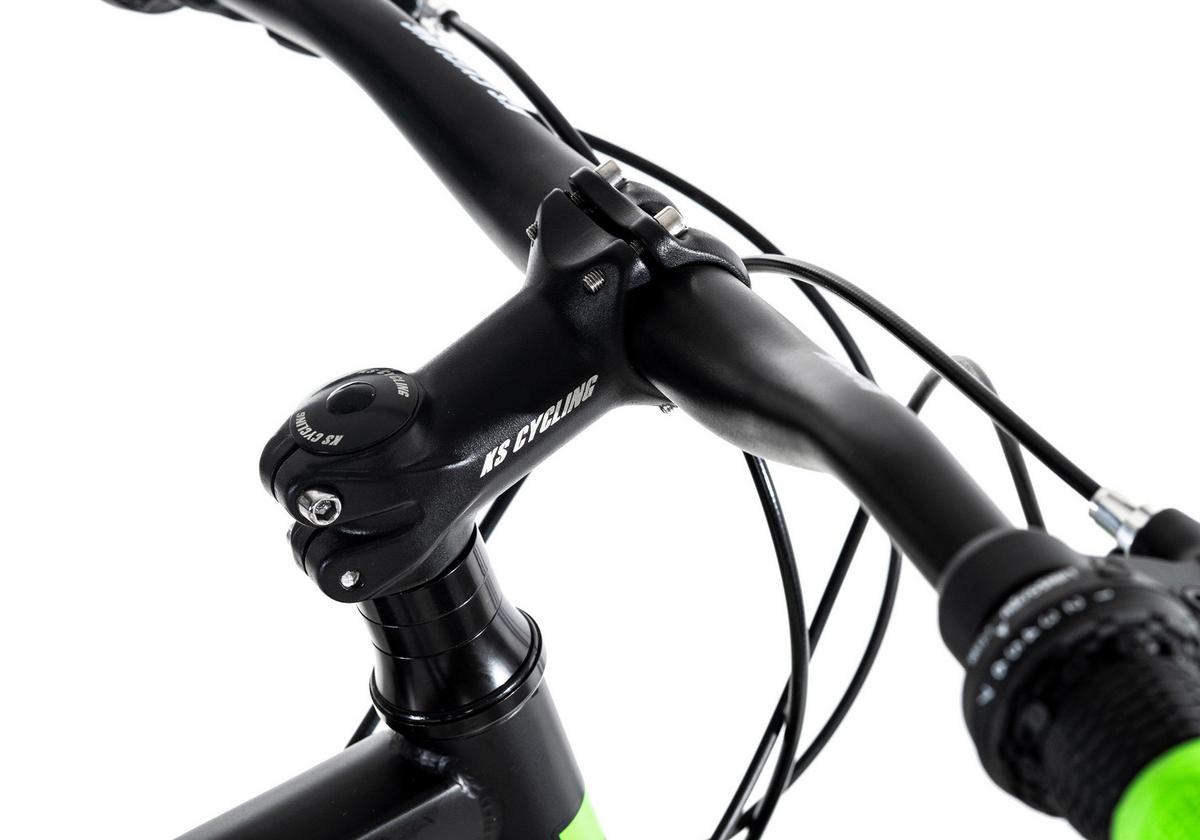 Mountainbike Hardtail 29 Zoll Catappa 21 Gänge - Schwarz/Grün, Basics, Metall (134/20,5/74cm)