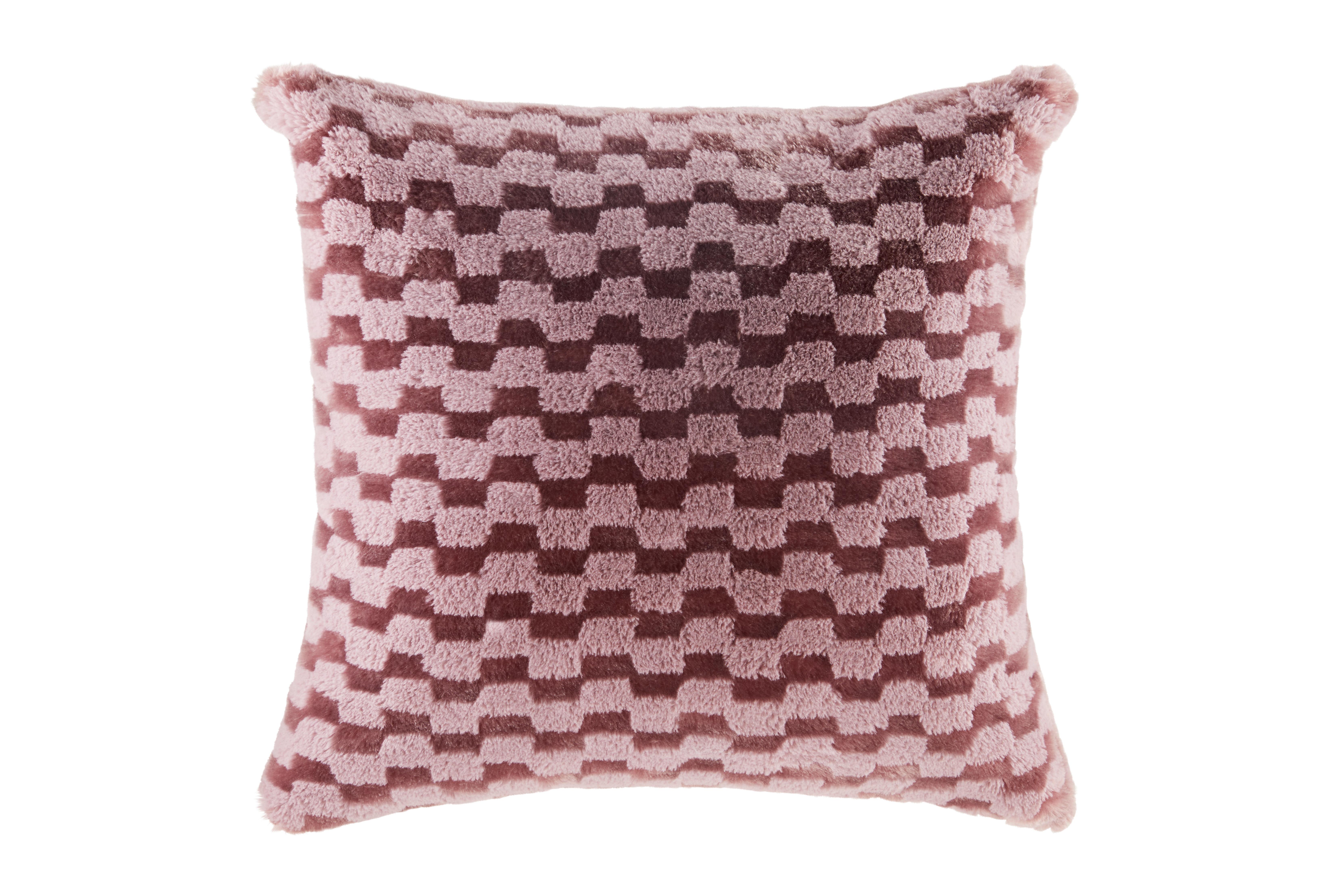 Fellkissen Toronto - Flieder, MODERN, Textil (45/45cm) - Luca Bessoni