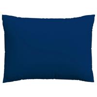 KOPFPOLSTERBEZUG WOVEN SATIN - Dunkelblau, Basics, Textil (60/80cm) - Schlafgut