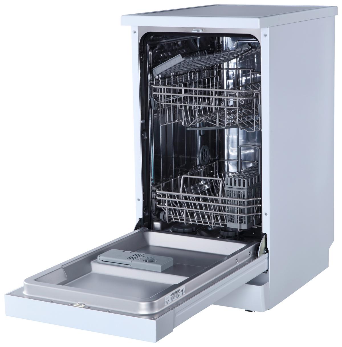 Geschirrspüler Gsp9-4e - Weiß, Trend, Kunststoff/Metall (44,8/84,5/60cm) - PKM