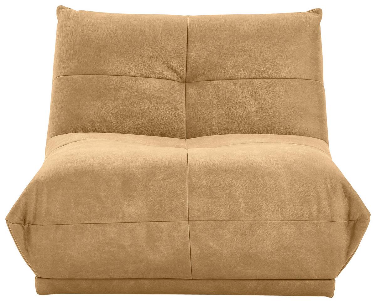 Sofaelement Giselle 1,5 Chair- Modul B: 105 Cm - Hellbraun, Trend, Textil (105/80/112cm) - Livetastic