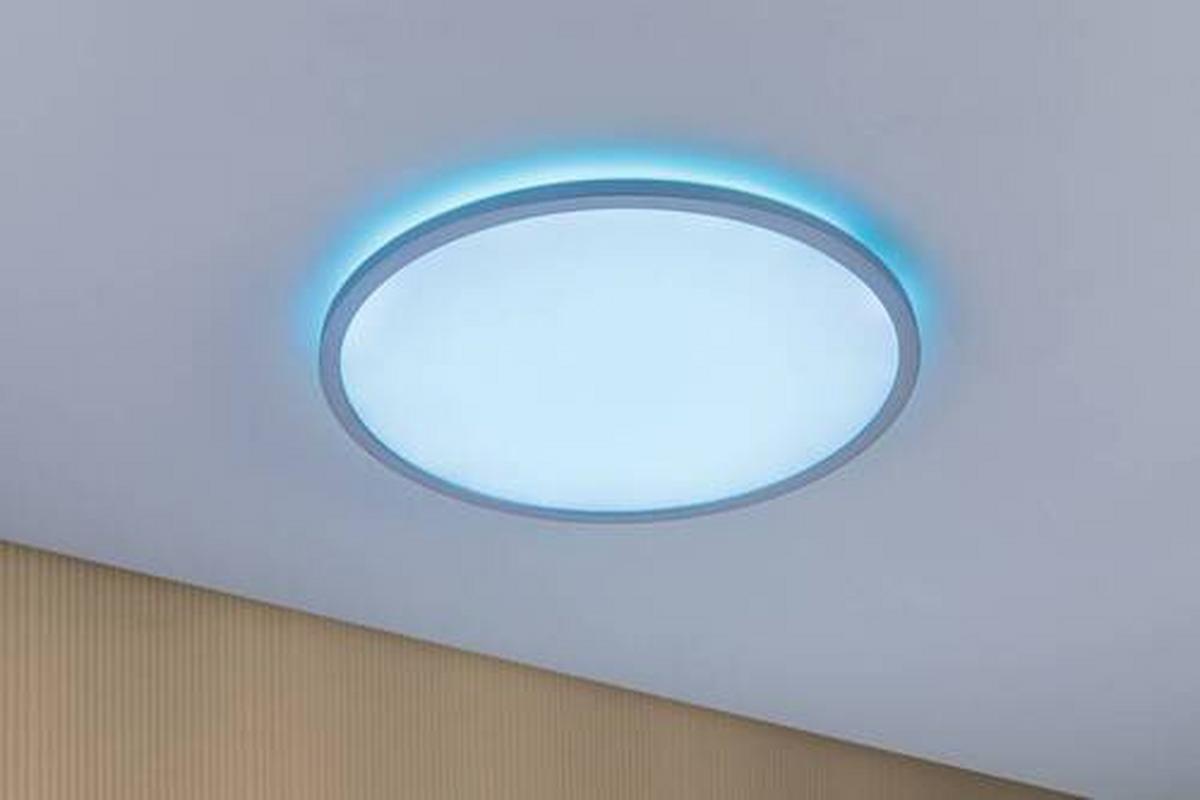 LED-Paneel Ø 42 cm Rund dimmbar - Chromfarben, Basics, Kunststoff (42cm) - Paulmann