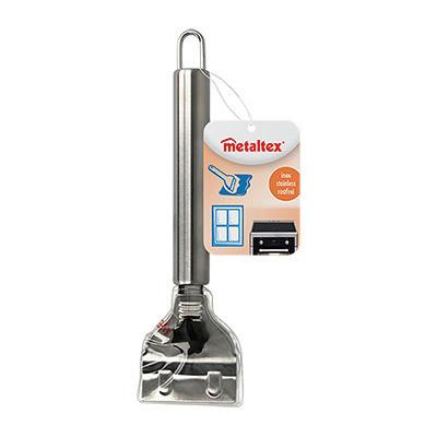 Kochfeldschaber 233420000 Siegrid - Silberfarben, Basics, Metall (4,5/12,5cm) - Metaltex