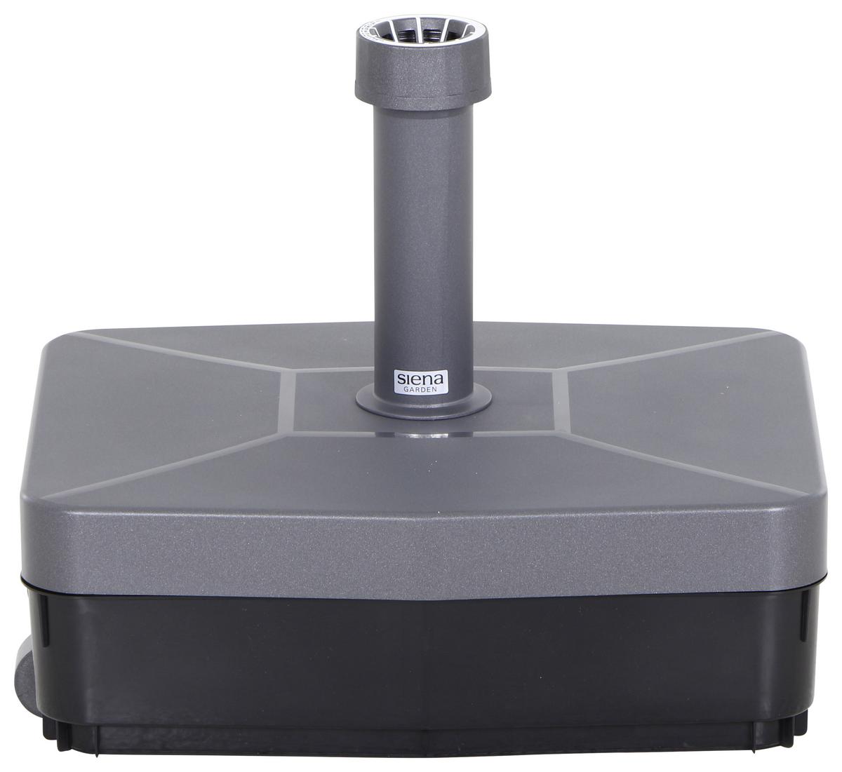 Schirmständer Kunststoff Für Bxhxt: 49x16x41 Cm - Anthrazit, KONVENTIONELL, Kunststoff (49/16/41cm) - Siena Garden