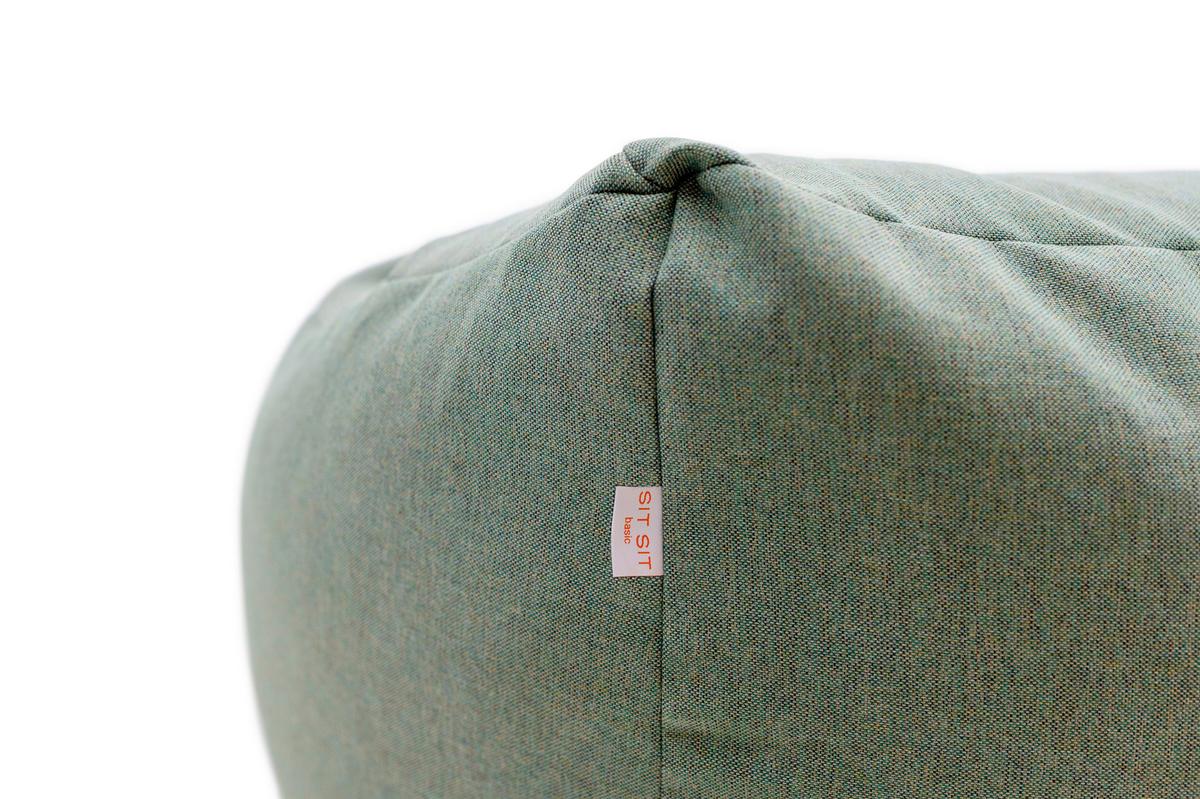 Sitzsack Dutch Grün - Grün, Basics, Textil (90/55/90cm) - Ondega