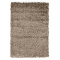 Hochflorteppich Fashion Shaggy Hellbraun 140x200 cm - Hellbraun, Basics, Textil (140/200cm) - Novel
