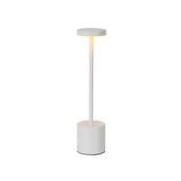 STOLNÍ LED LAMPA TIPL - bílá, Konvenční, kov/plast (8/32cm) - Mömax