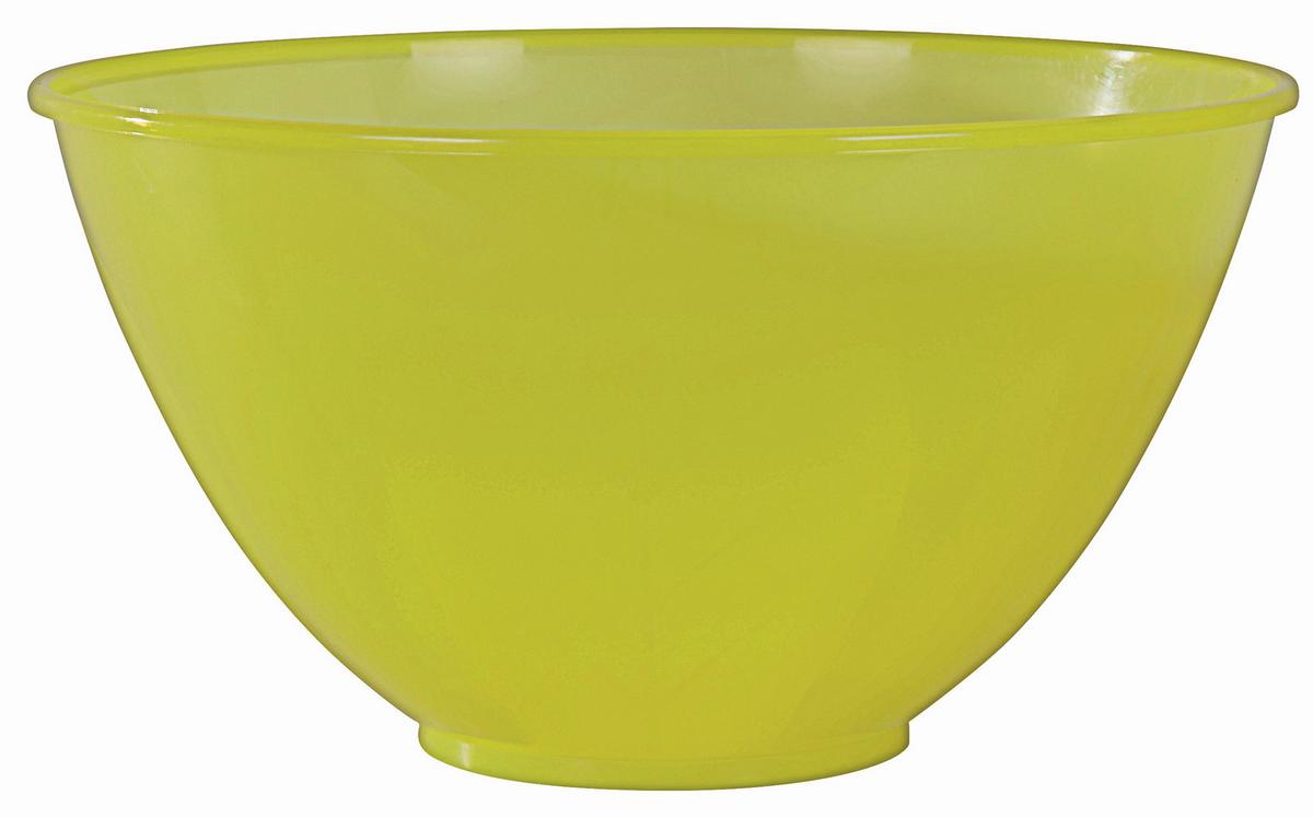 Schüssel aus Kunststoff Bunt Carter, 5 Liter - Klar/Gelb, KONVENTIONELL, Kunststoff (29/15cm) - Ondega
