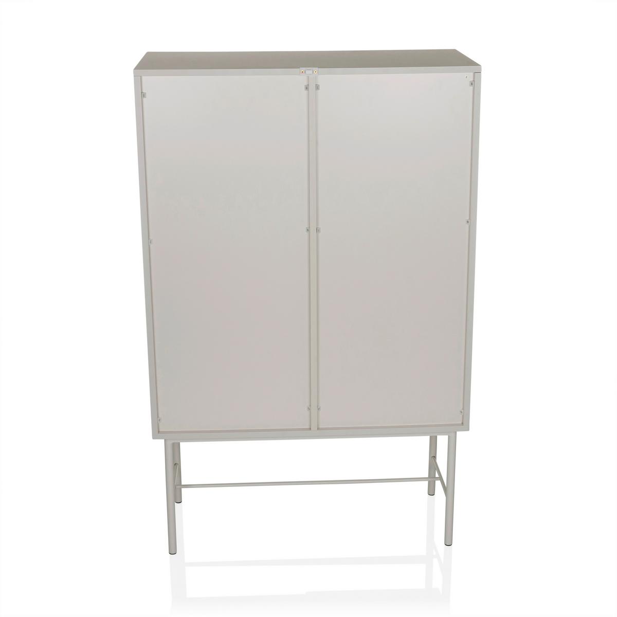 Regal Sio Grau B: 82 Cm - Grau, MODERN, Holzwerkstoff (82/35/130cm) - MID.YOU