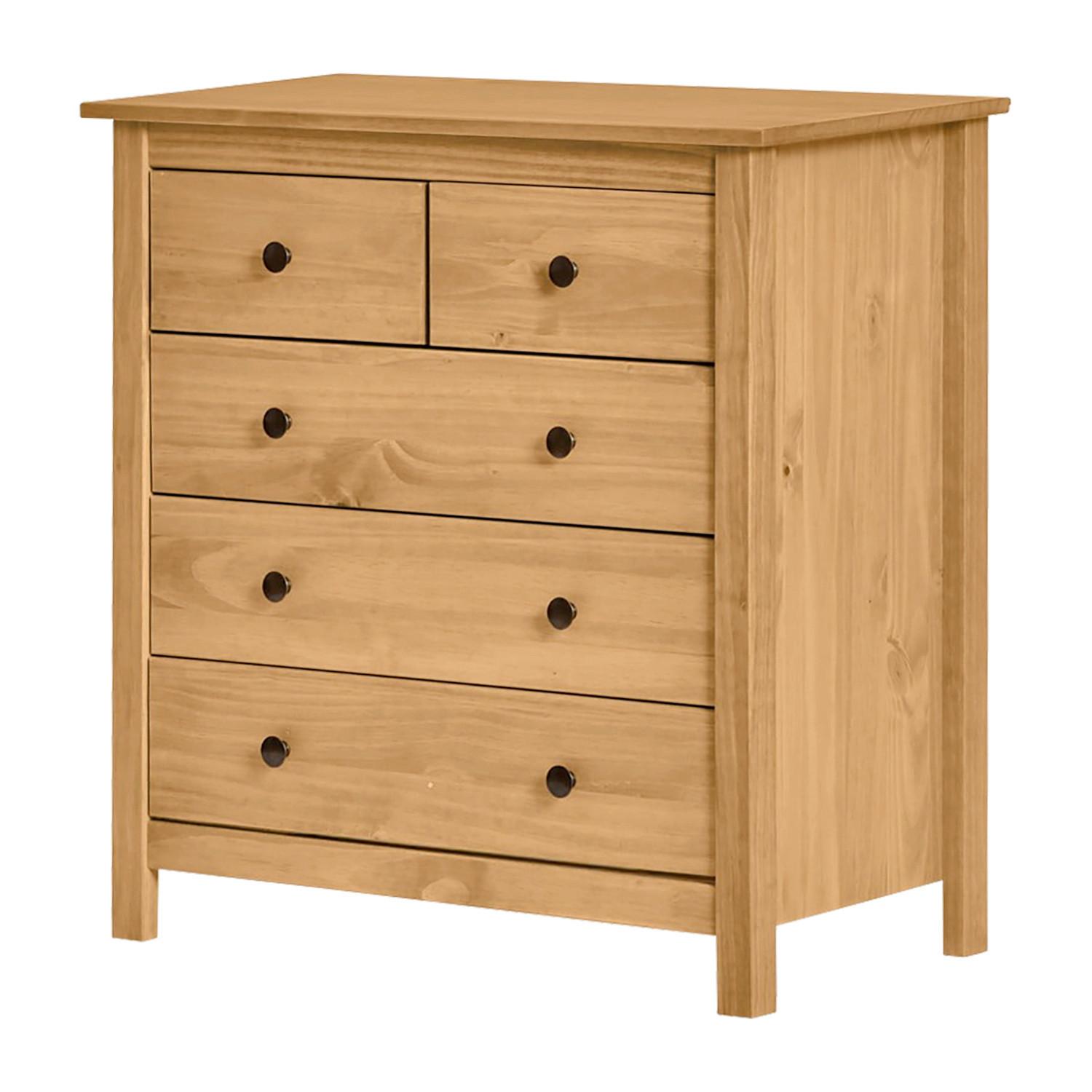 KOMMODE KOMMODE KIEFERNHOLZ 79X80 CM - Naturfarben/Honig, Basics, Holz (79/80/40cm) - Livetastic