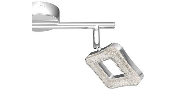 LED-Strahler Amelie 2-Flammig verstellbar L: 30 cm - Chromfarben, MODERN, Kunststoff/Metall (30cm) - Luca Bessoni