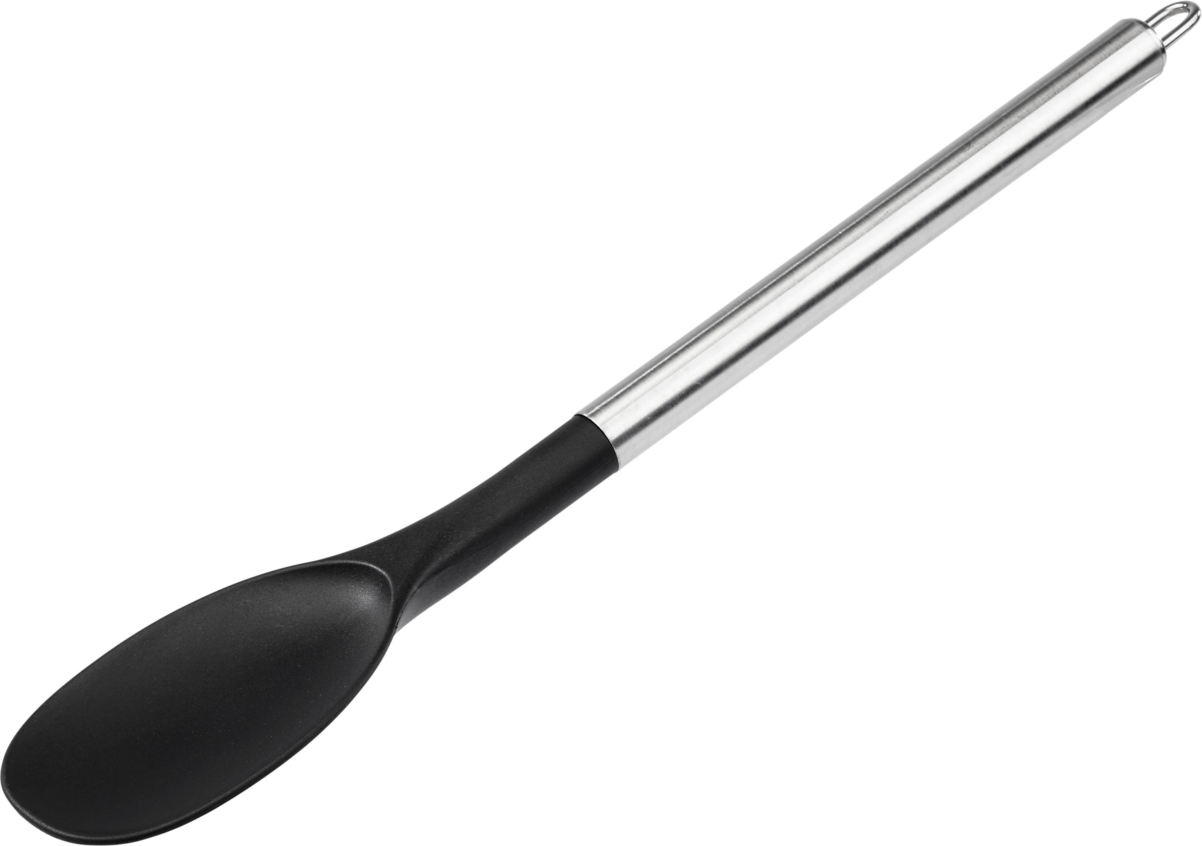 Vařečka Luca - černá, kov/plast (28cm) - Modern Living