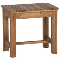 Gartenhocker Echtholz Akaziefarben - Akaziefarben, KONVENTIONELL, Holz (33/45/50cm) - Siena Garden