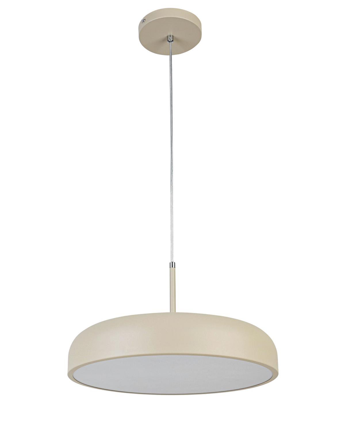 ZÁVĚSNÉ LED SVÍTIDLO MIKE - bílá/průhledné, Moderní, kov/plast (40/130cm) - Mömax