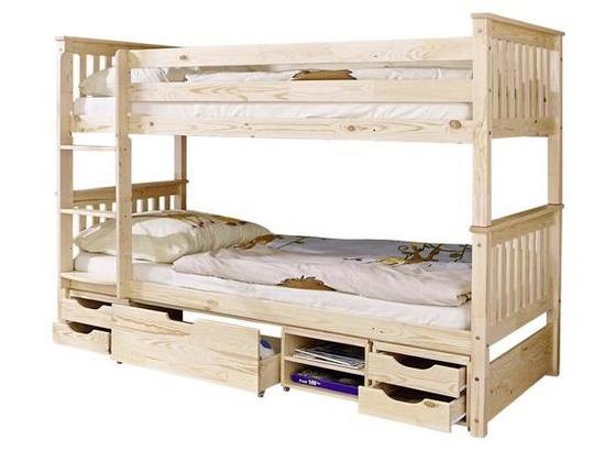 Etagenbett Sammy 90x200 cm Kiefer - Naturfarben, MODERN, Holz (90/200cm) - Livetastic Etagenbett Sammy 90x200 cm Kiefer - Naturfarben, MODERN, Holz (90/200cm) - Livetastic