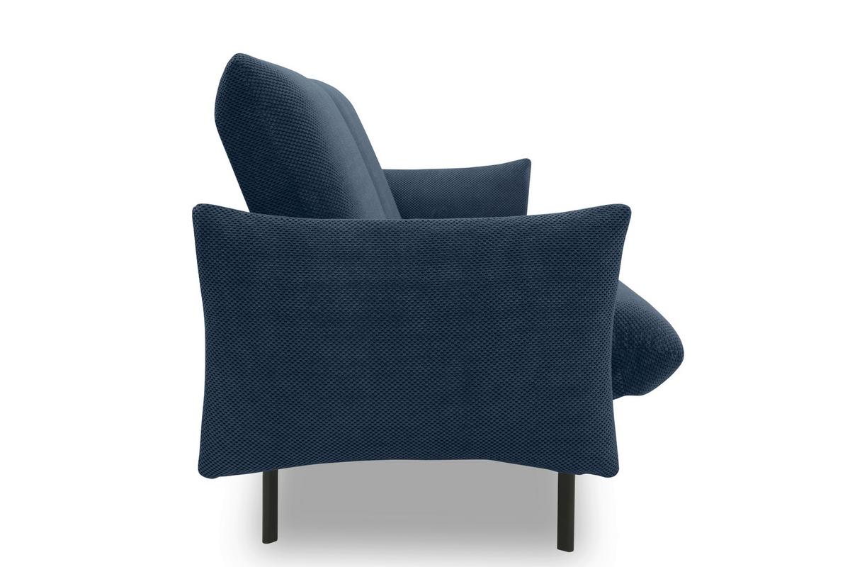 Schlafsofa Blau B: 234 Cm - Blau/Schwarz, Design, Textil (234/102/95cm) - MID.YOU